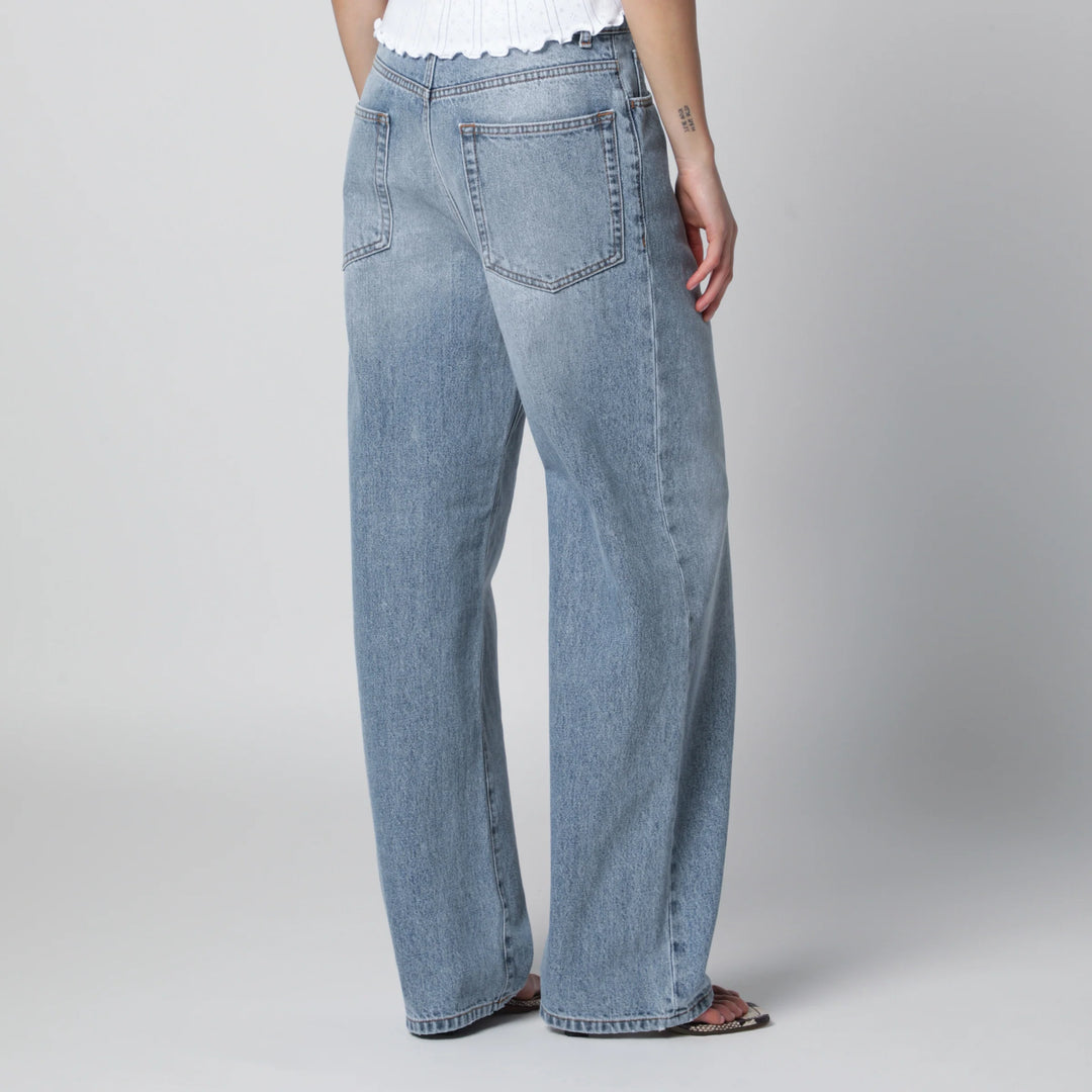 Róhe - Classic blue loose-fit jeans