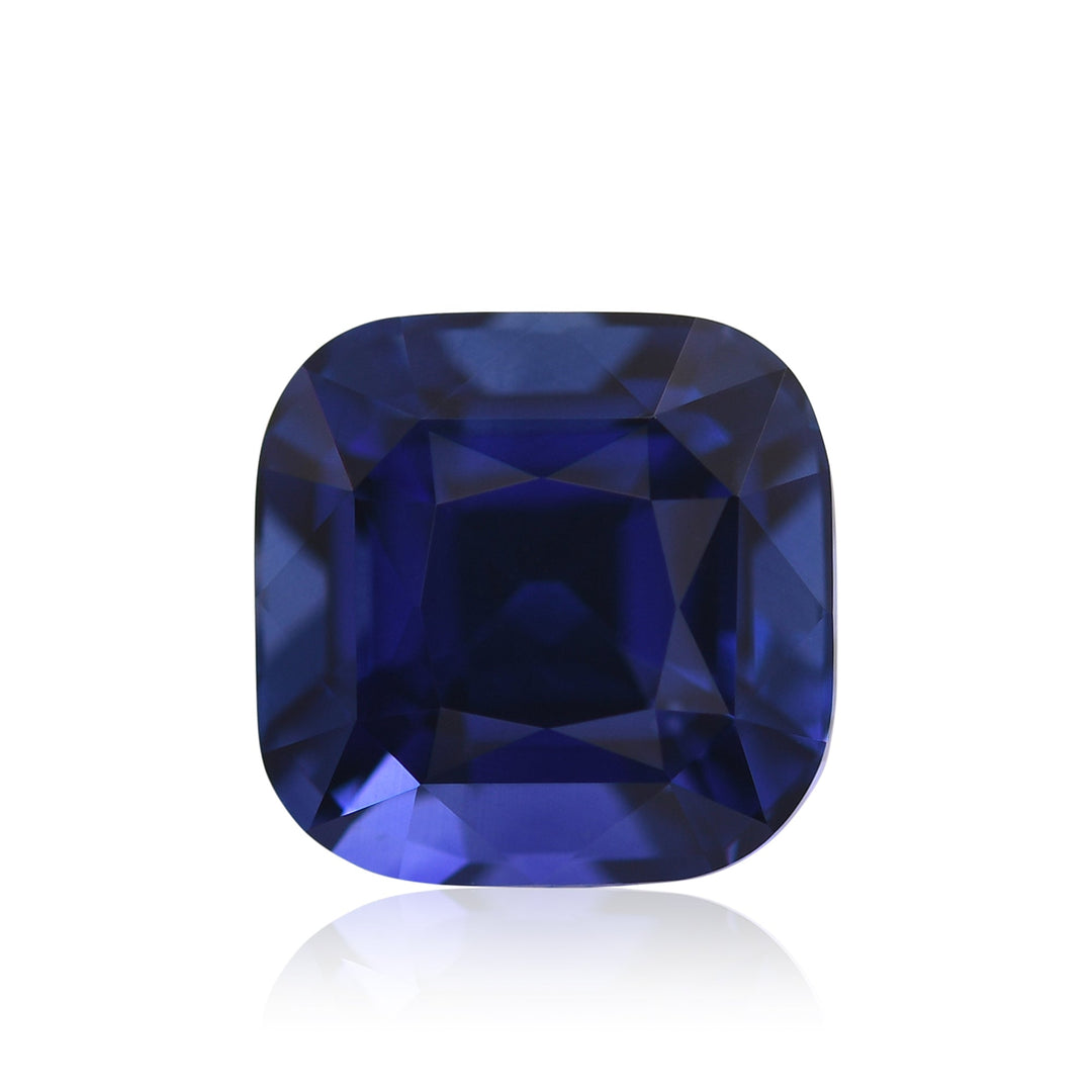 5.01 Carat Blue SRI LANKAN Cushion Sapphire CD