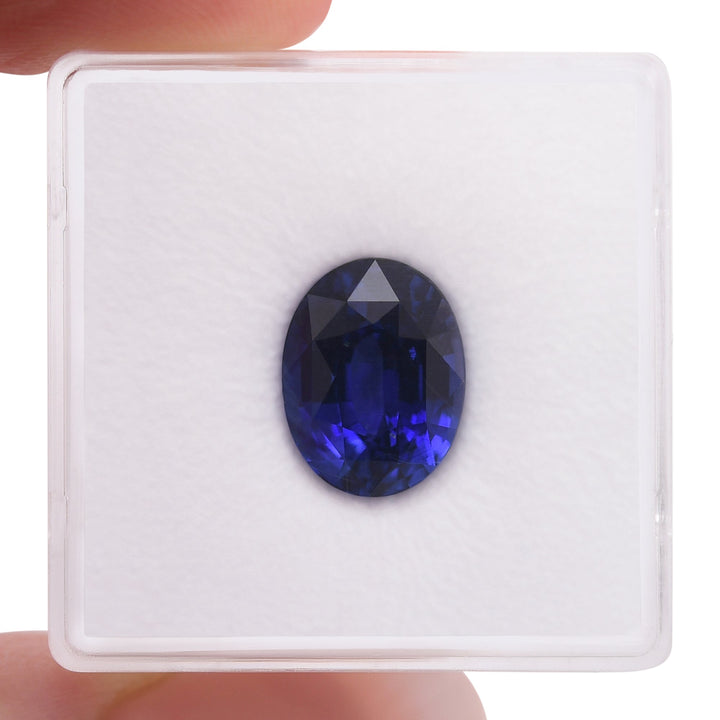 5.02 Carat Blue SRI LANKA Oval Sapphire CD