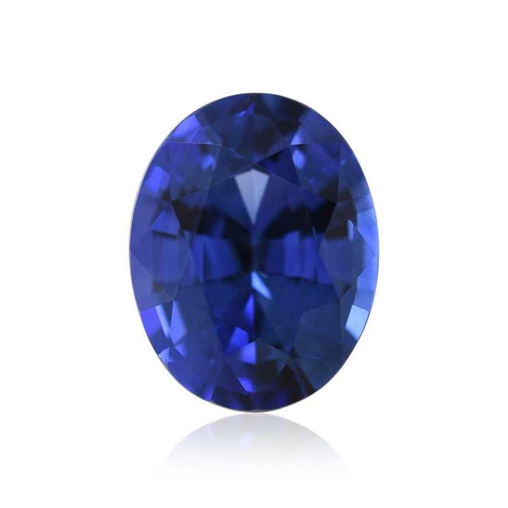 5.06 Carat Blue SRI LANKAN Oval Sapphire CD