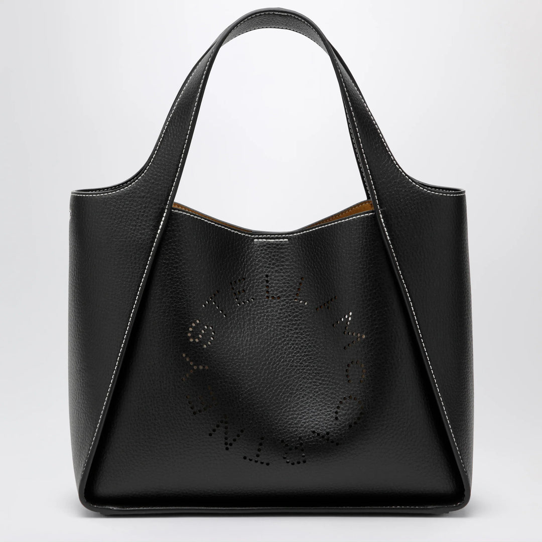 Stella McCartney - Black medium Stella Logo bag