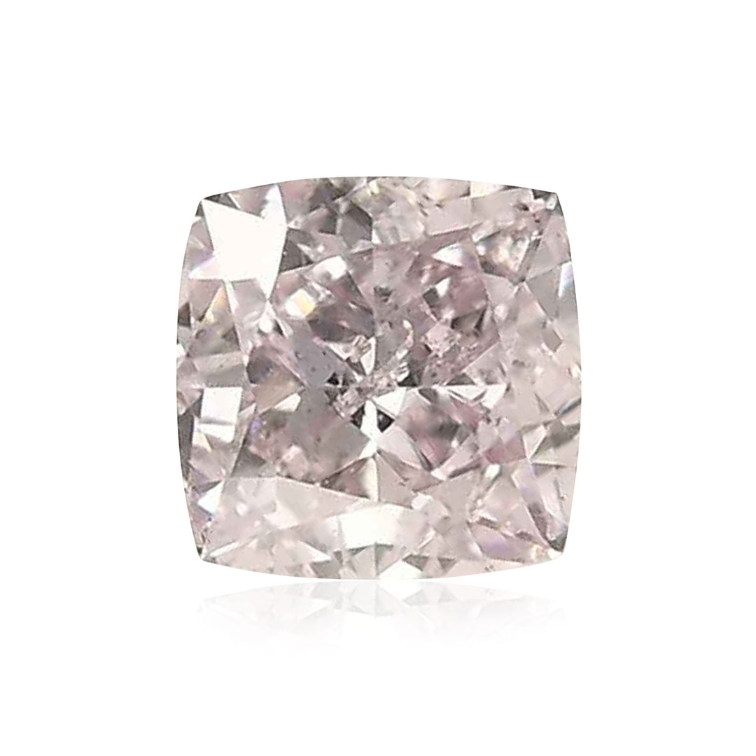 0.40 Carat Fancy Light Purplish Pink Cushion Diamond SI1 GIA