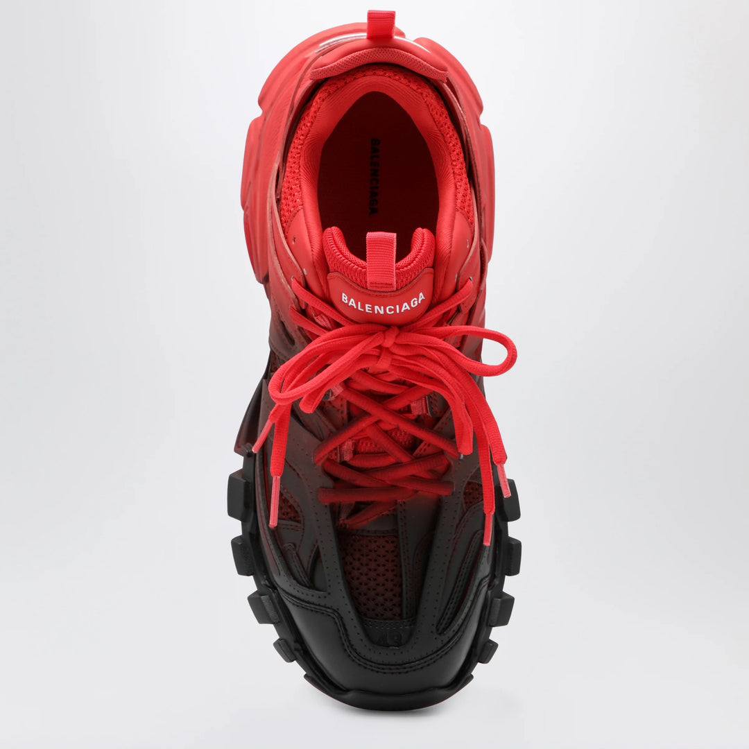 Balenciaga - Track Gradient sneakers in red and black polyurethane