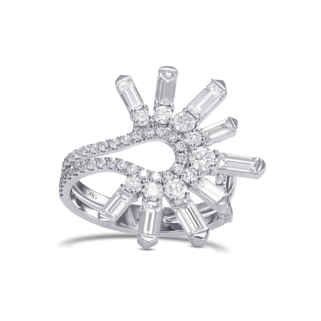 Leibish AURORA - Diamond Ring