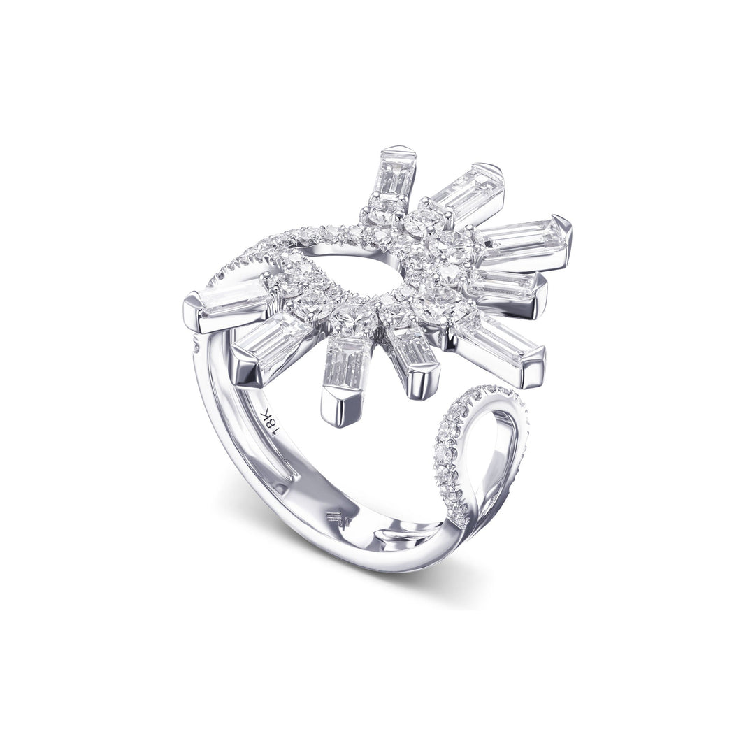 Leibish AURORA - Diamond Ring