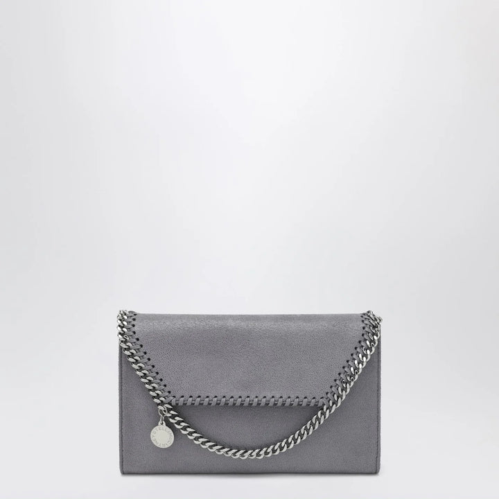 Stella McCartney - Falabella crossbody wallet bag in dark barolo