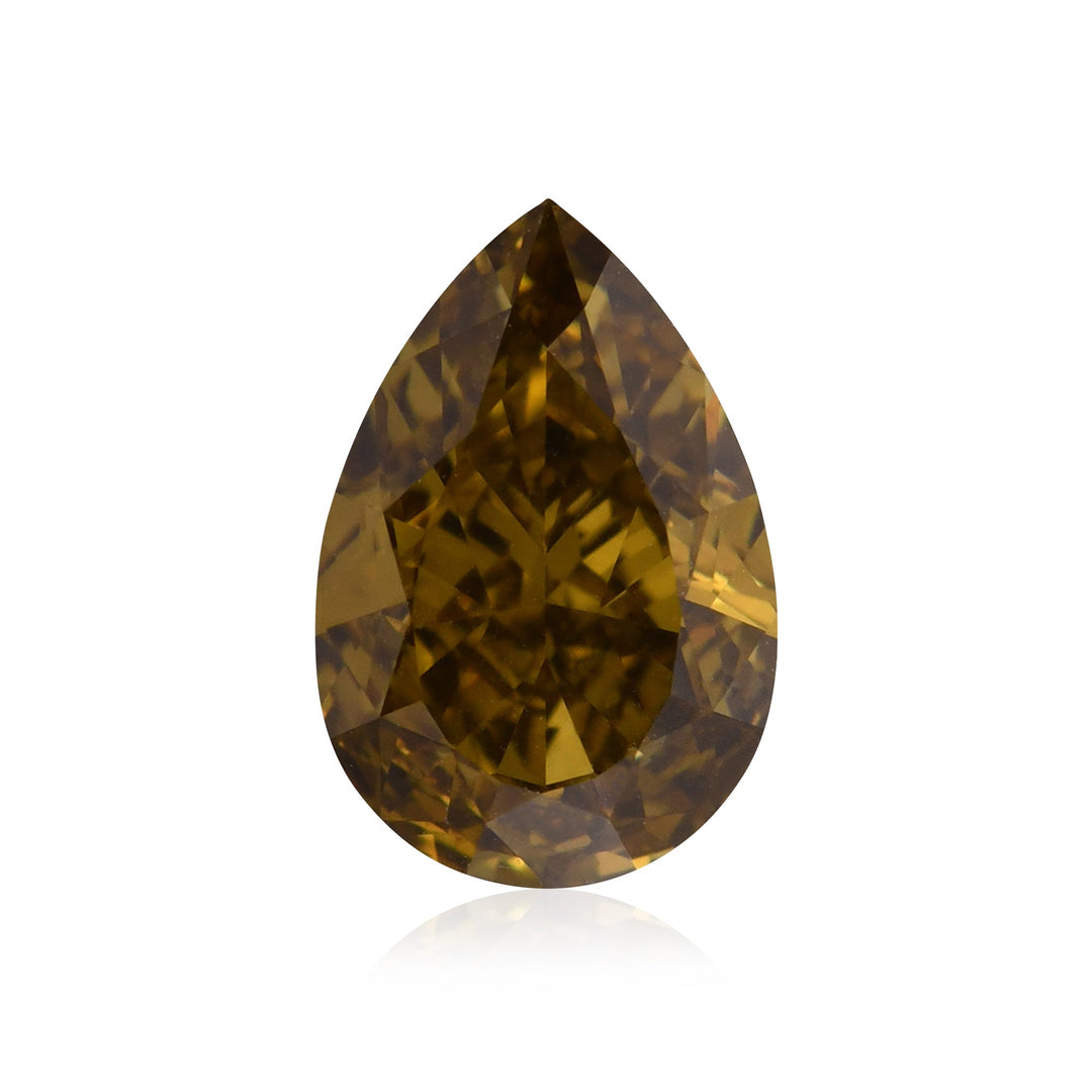 1.52 Carat Chameleon Pear Diamond SI2 GIA