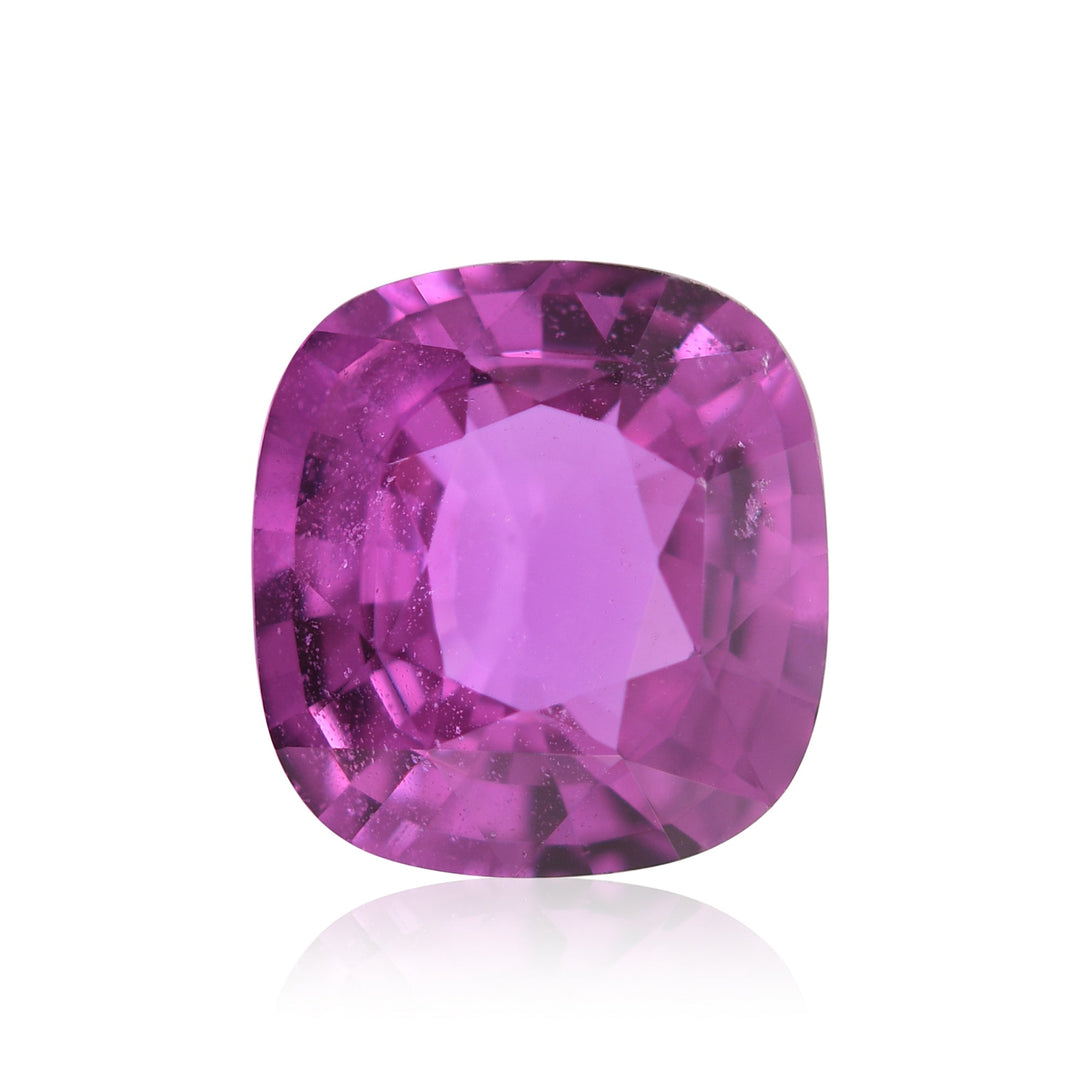 6.08 Carat Pink MADAGASCAR Cushion Sapphire AGL