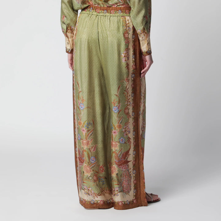 ZIMMERMANN - Indra Relaxed trousers with floral print