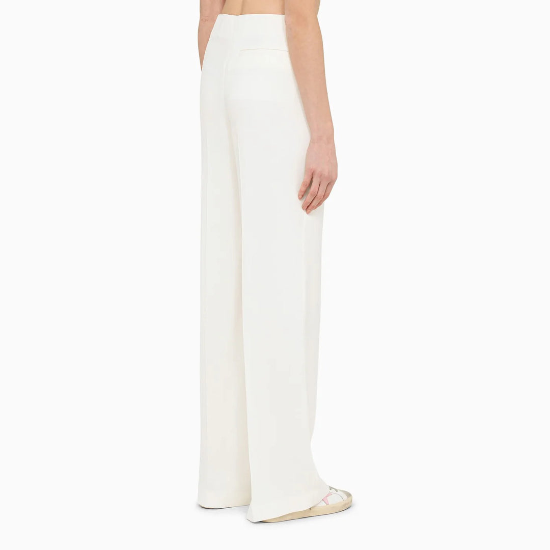 Stella McCartney - Wide cream trousers