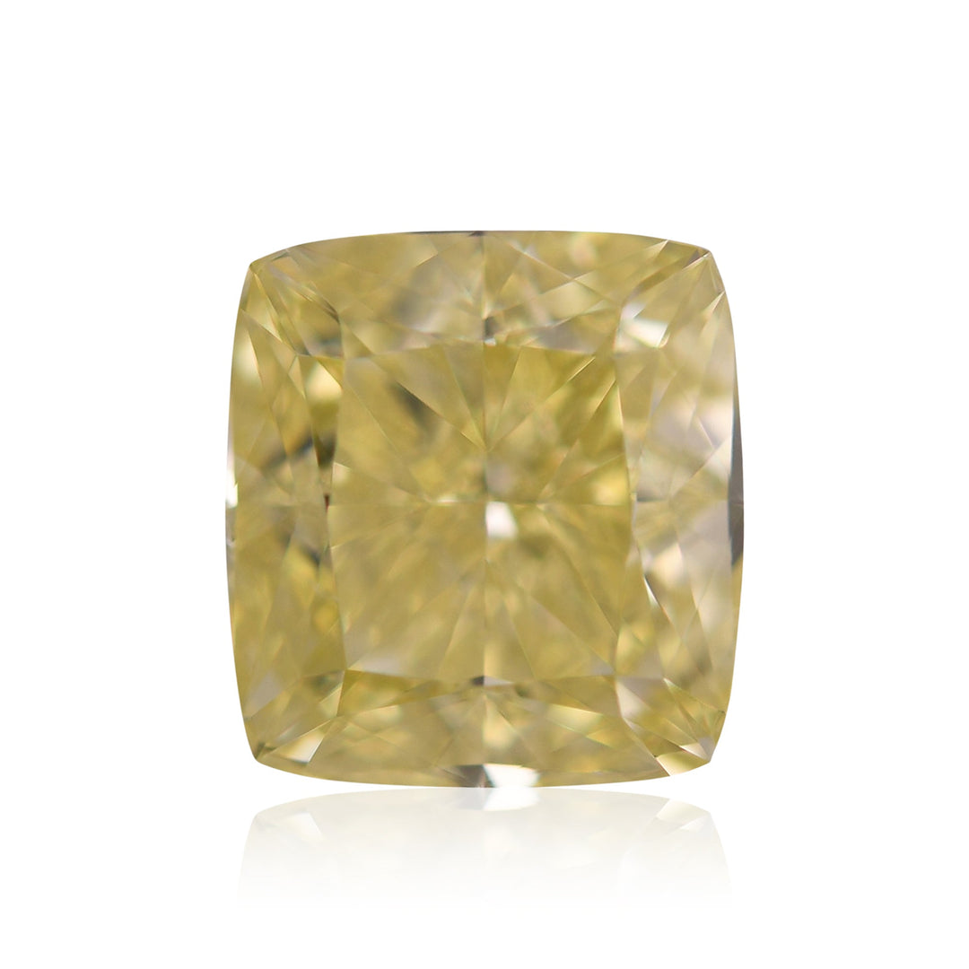2.01 Carat Fancy Yellow Cushion Diamond SI1 GIA