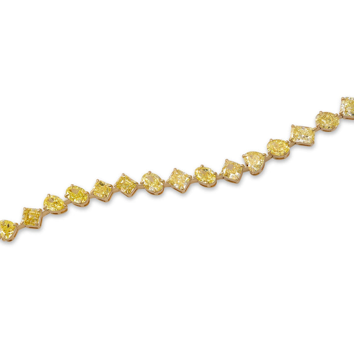 Leibish Yellow Bracelet