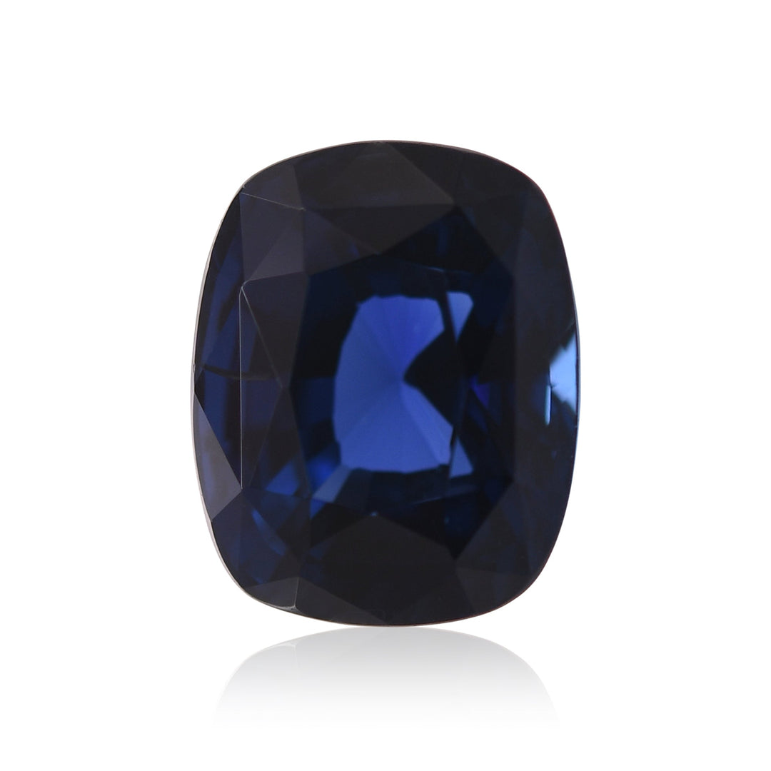 7.90 Carat Blue MADAGASCAR Cushion Sapphire GIA &amp; GUBELIN