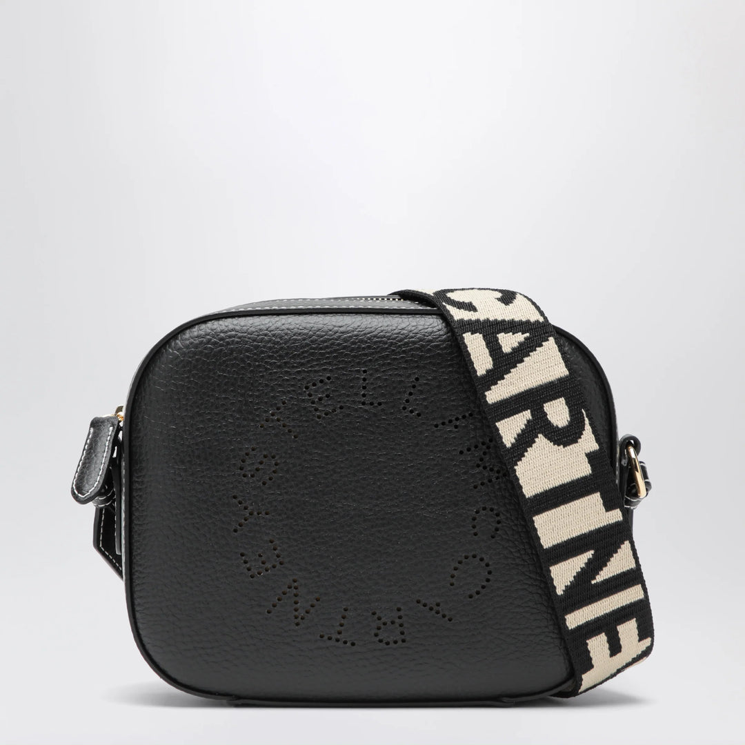 Stella McCartney - Black Camera Bag With Perforated Logo