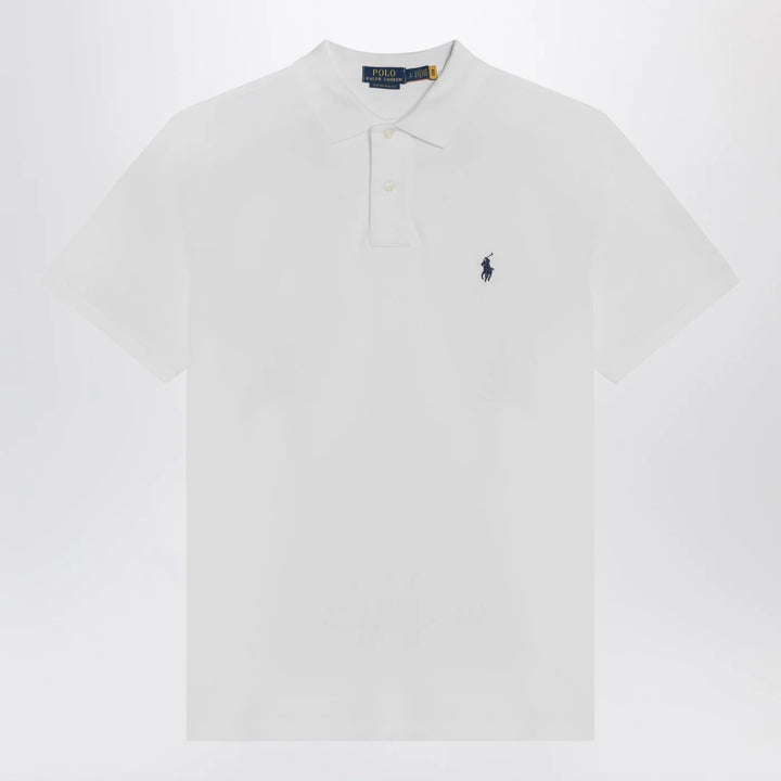 Polo Ralph Lauren - White cotton Custom Slim-Fit polo