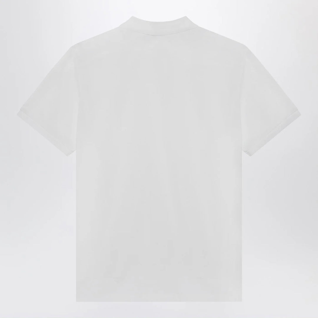 Polo Ralph Lauren - White cotton Custom Slim-Fit polo