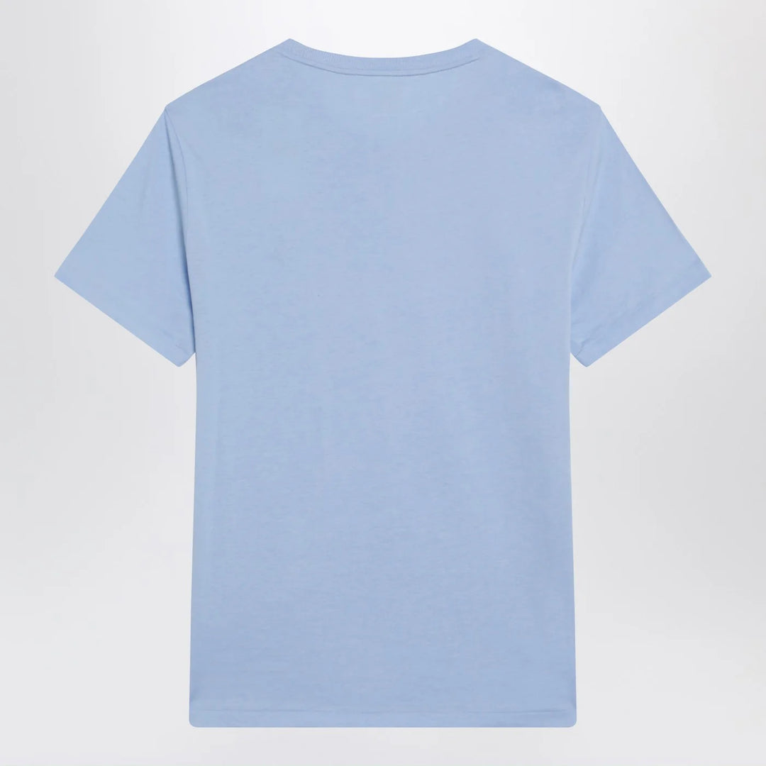 Polo Ralph Lauren - Light blue Custom Slim-Fit cotton T-shirt
