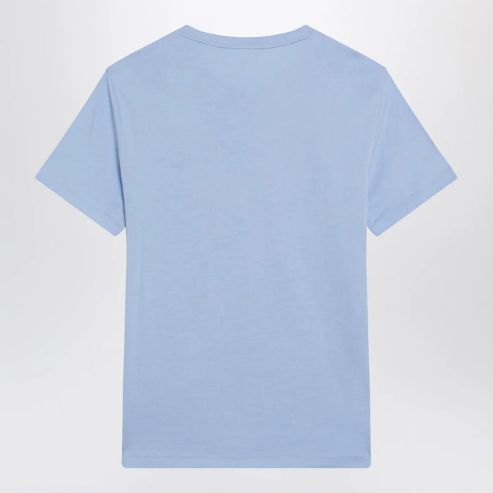 Polo Ralph Lauren - Light blue Custom Slim-Fit cotton T-shirt