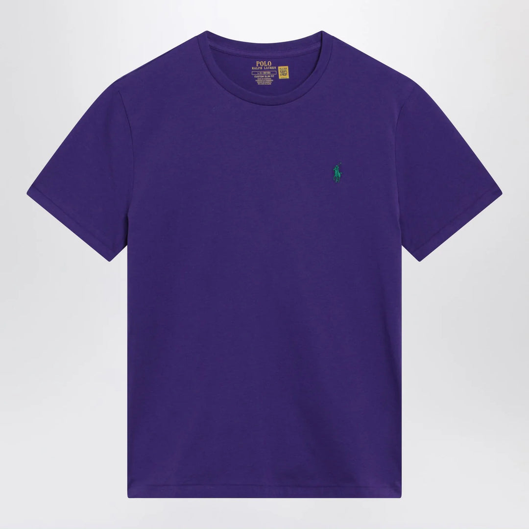 Polo Ralph Lauren - Purple Custom Slim-Fit cotton T-shirt