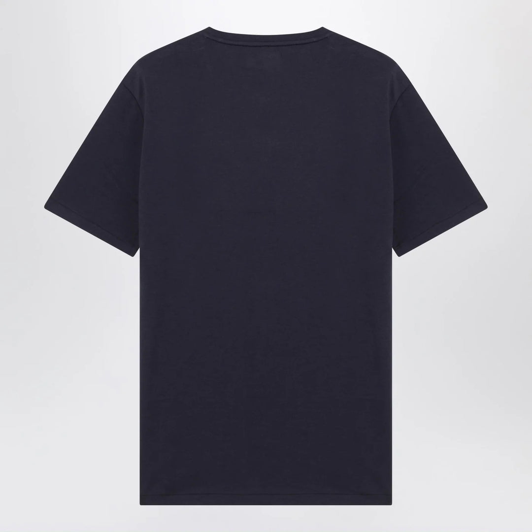 Polo Ralph Lauren - T-shirt blue in cotton Custom Slim-Fit