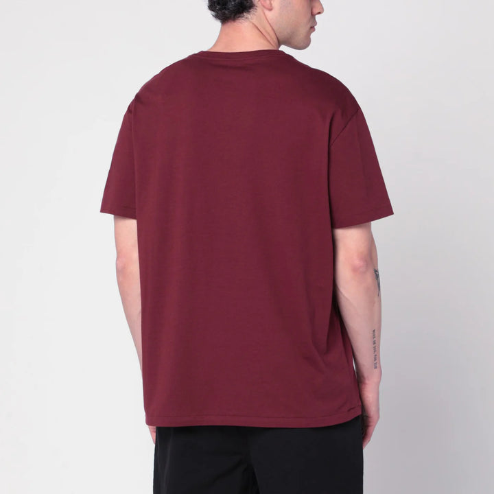 Polo Ralph Lauren - Wine red cotton T-shirt Classic-Fit