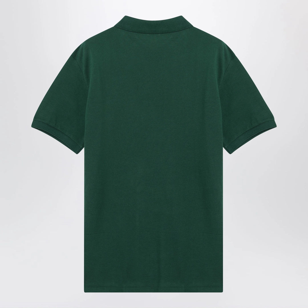 Polo Ralph Lauren - Forest green cotton Custom Slim-Fit polo shirt