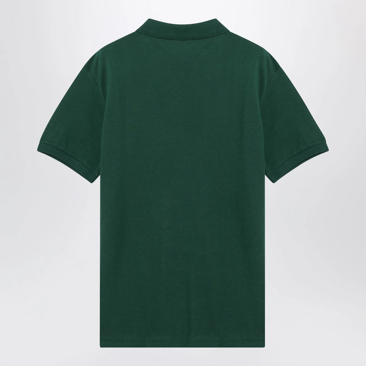 Polo Ralph Lauren - Forest green cotton Custom Slim-Fit polo shirt