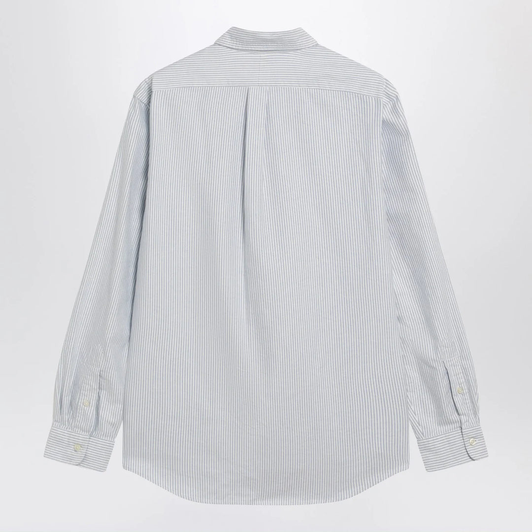 Polo Ralph Lauren - Light blue/white striped Oxford shirt Custom-fit