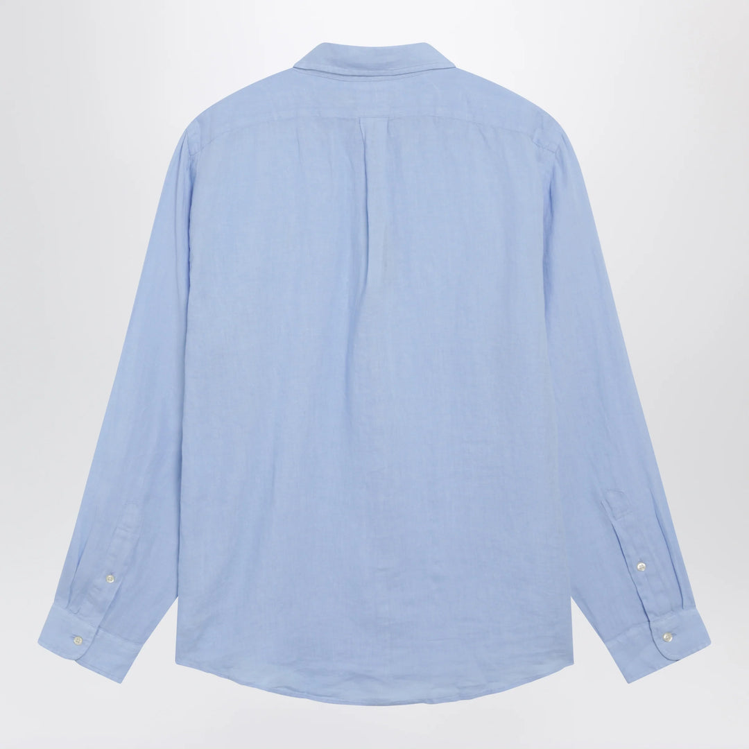 Polo Ralph Lauren - Light Blue Linen Button-Down Shirt