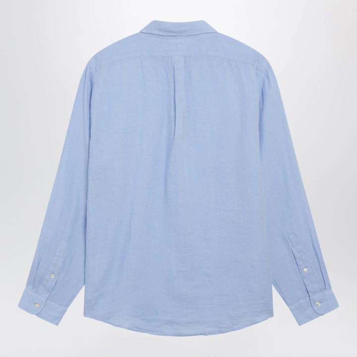 Polo Ralph Lauren - Light Blue Linen Button-Down Shirt