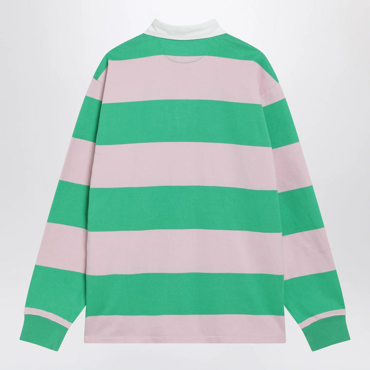 Polo Ralph Lauren - Pink/emerald green striped polo