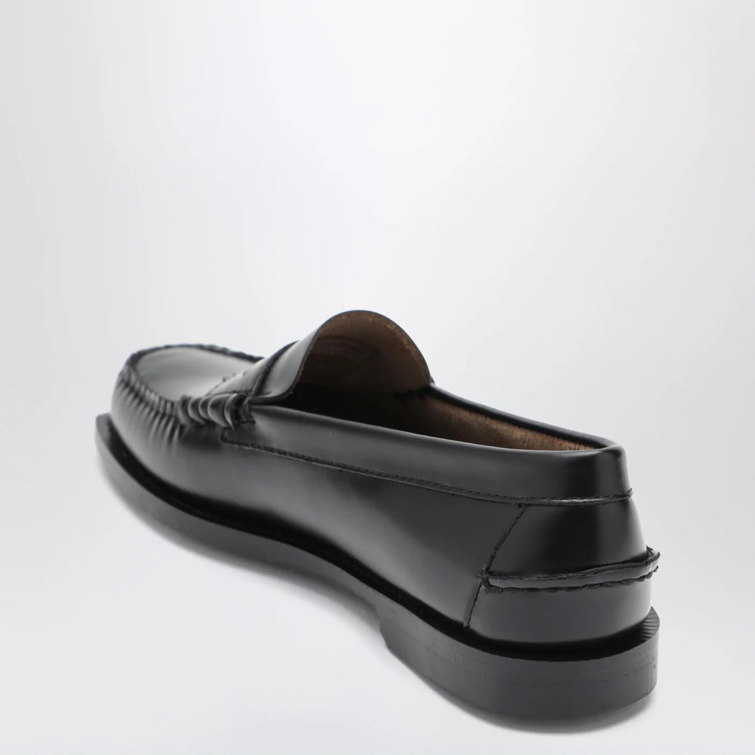 Sebago - Black Madison moccasins in leather