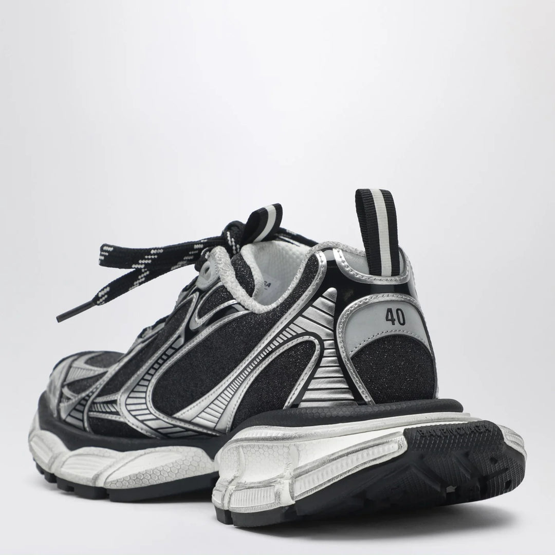 Balenciaga - 3XL Sneakers in black and silver with glitter