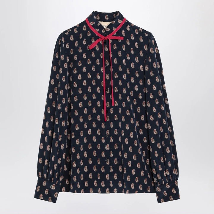 Valentino - Silk shirt with Paisley print