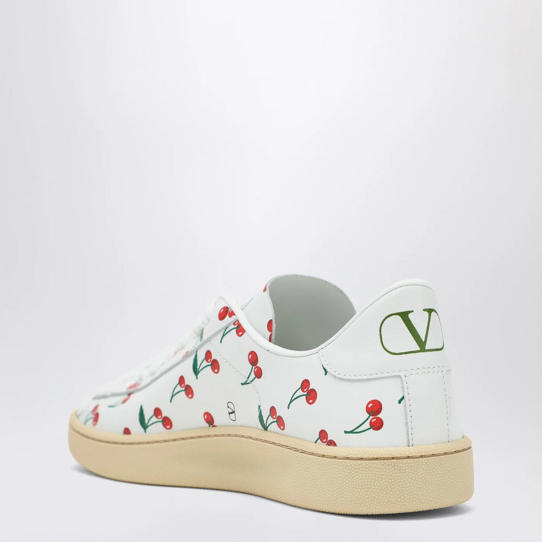 Valentino Garavani - Royco Sneakers white with Cherryfic pattern