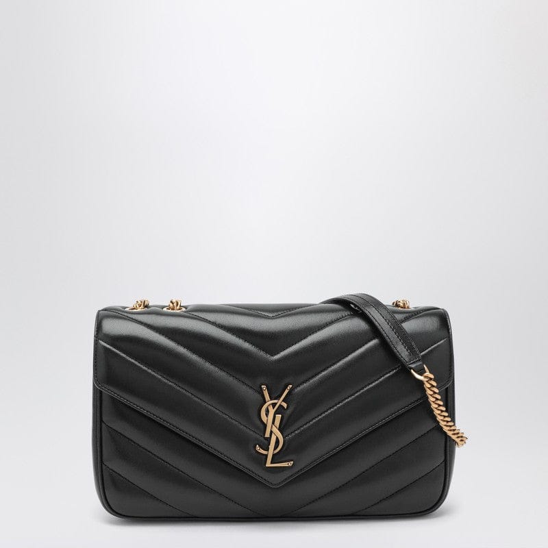 #N/A Saint Laurent - Medium black leather LouLou bag - One size Brand