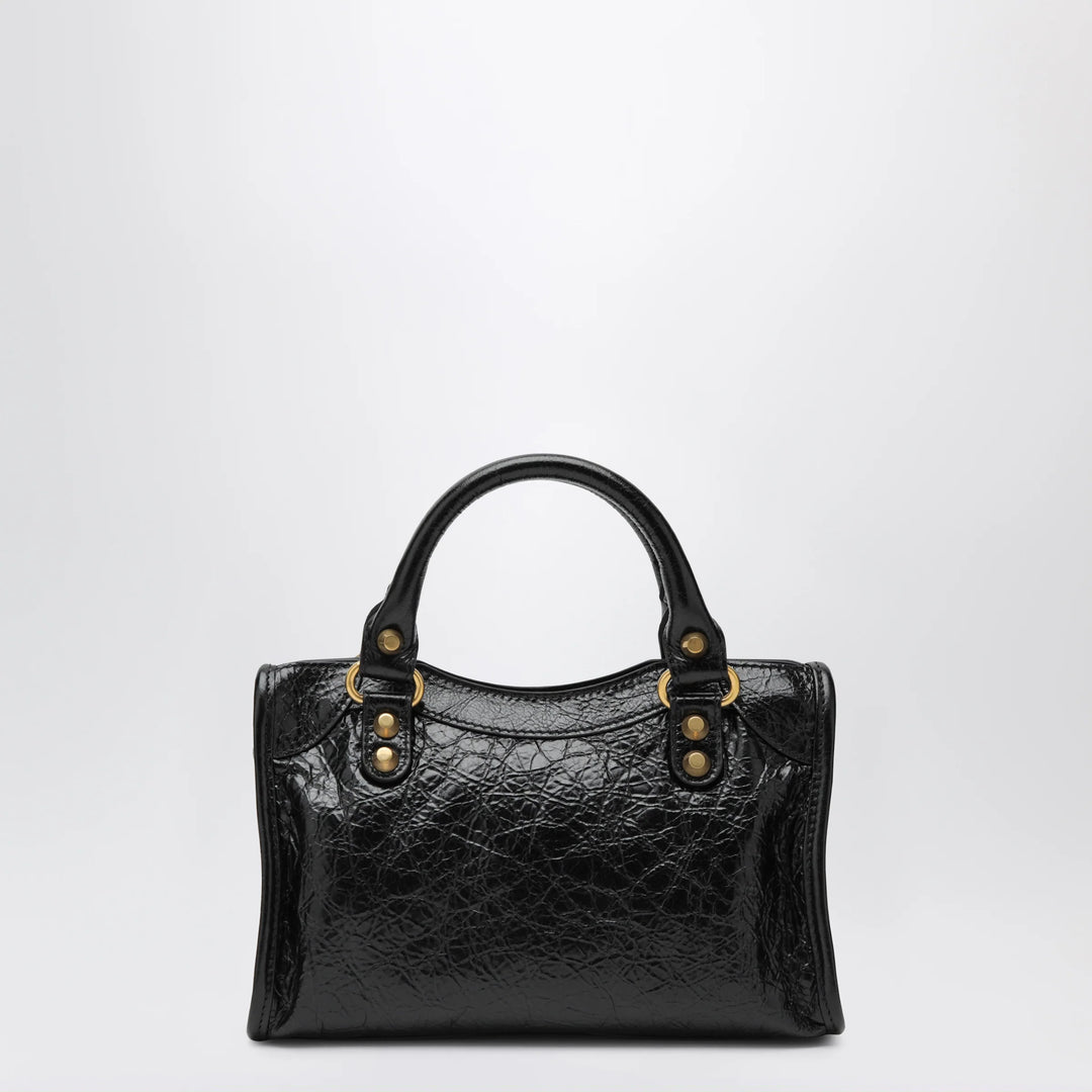 Balenciaga - Le City mini bag in black lambskin