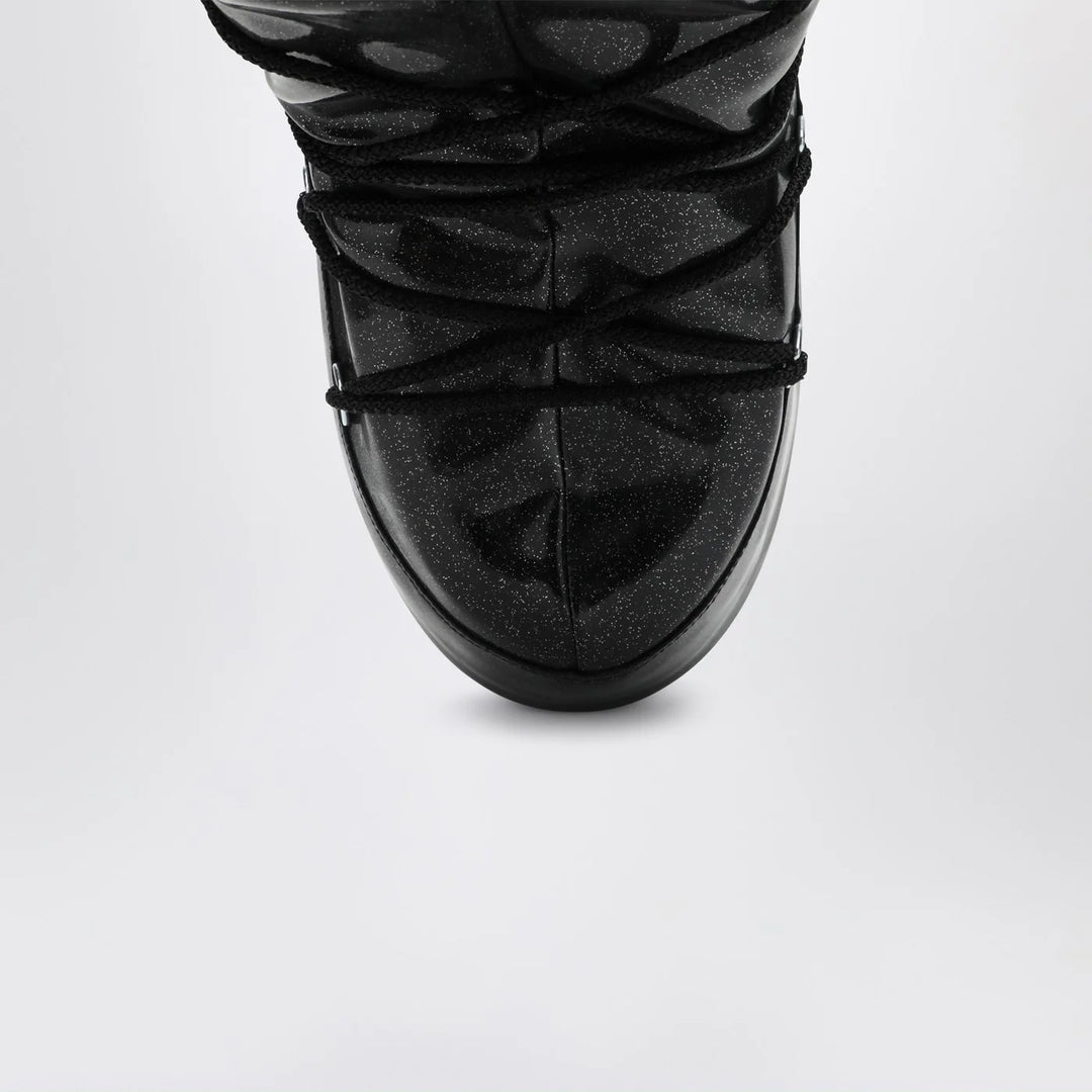 Moon Boot - Black Icon Glitter boots