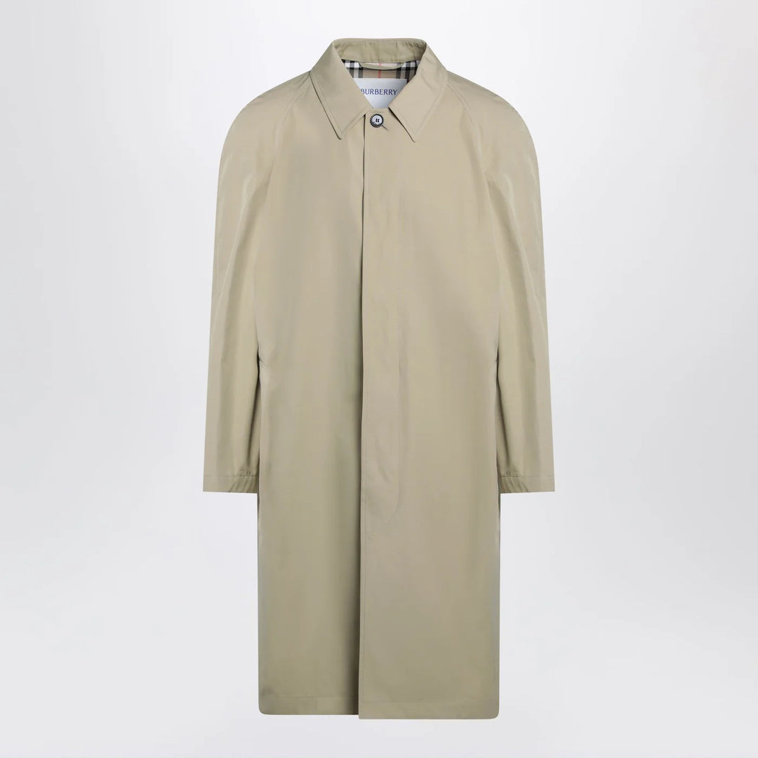 Burberry - Beige cotton overcoat