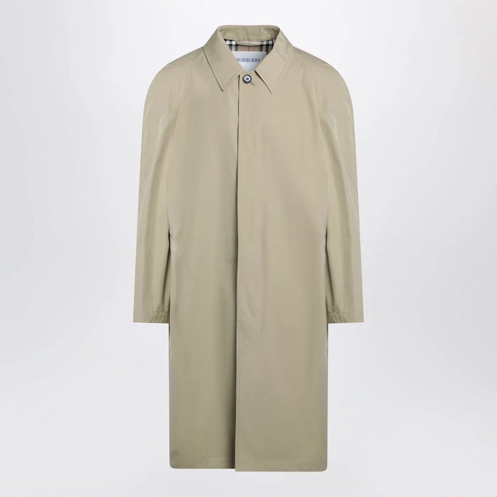 Burberry - Beige cotton overcoat