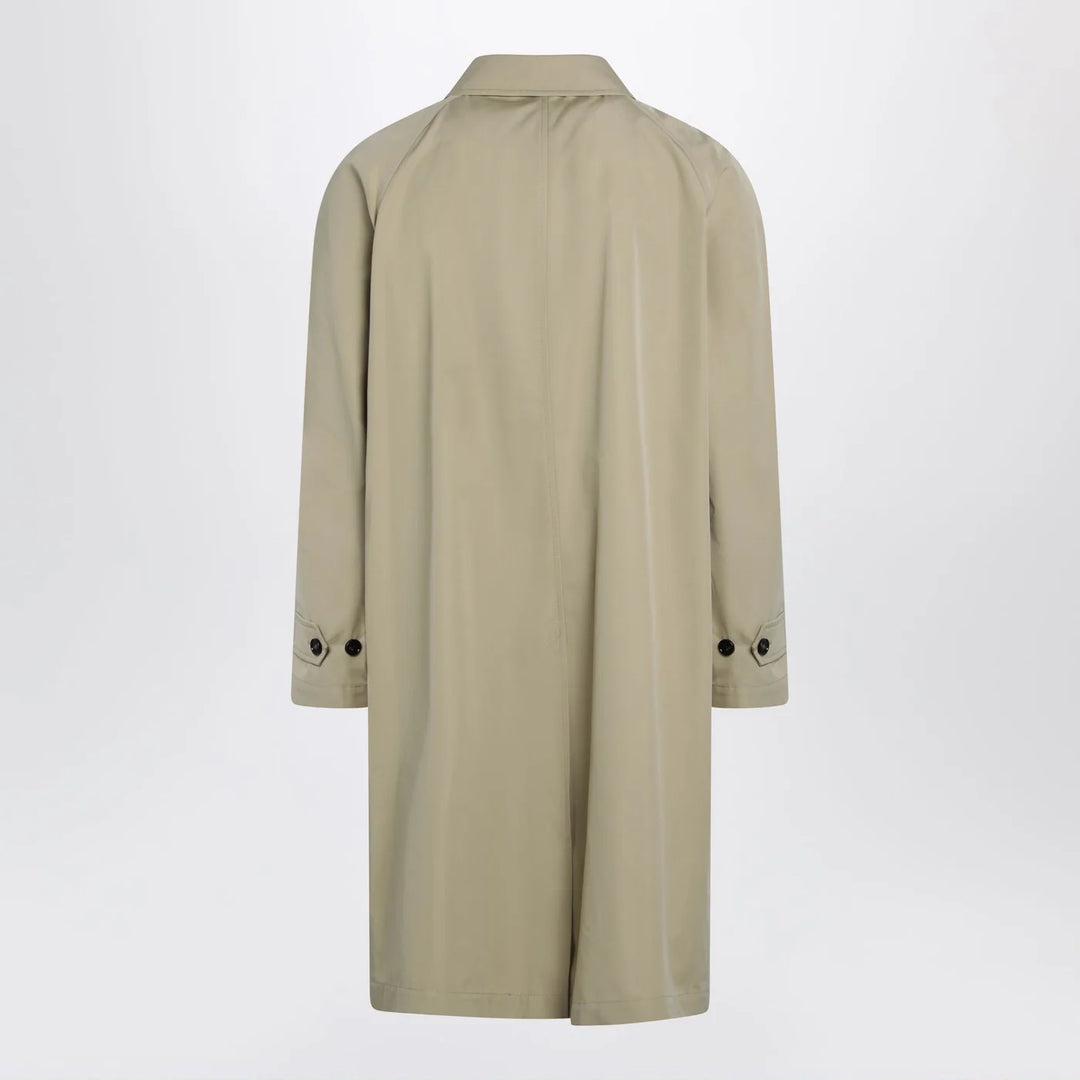 Burberry - Beige cotton overcoat