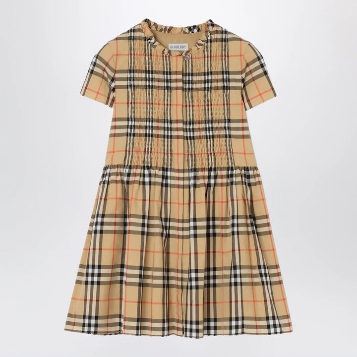 Burberry - Check Cotton Dress