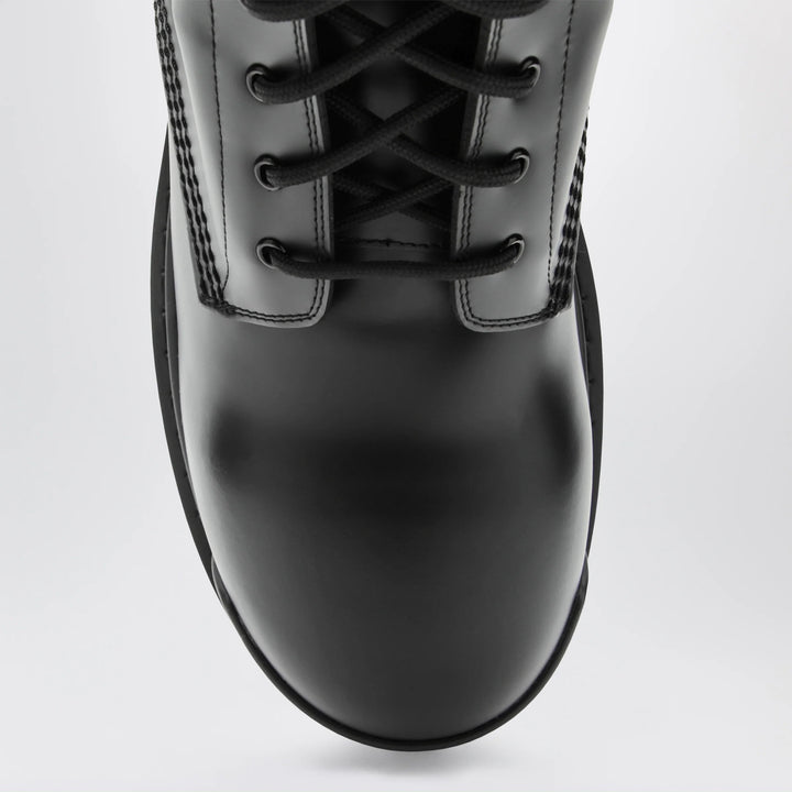 Balenciaga - Black Combat leather boots