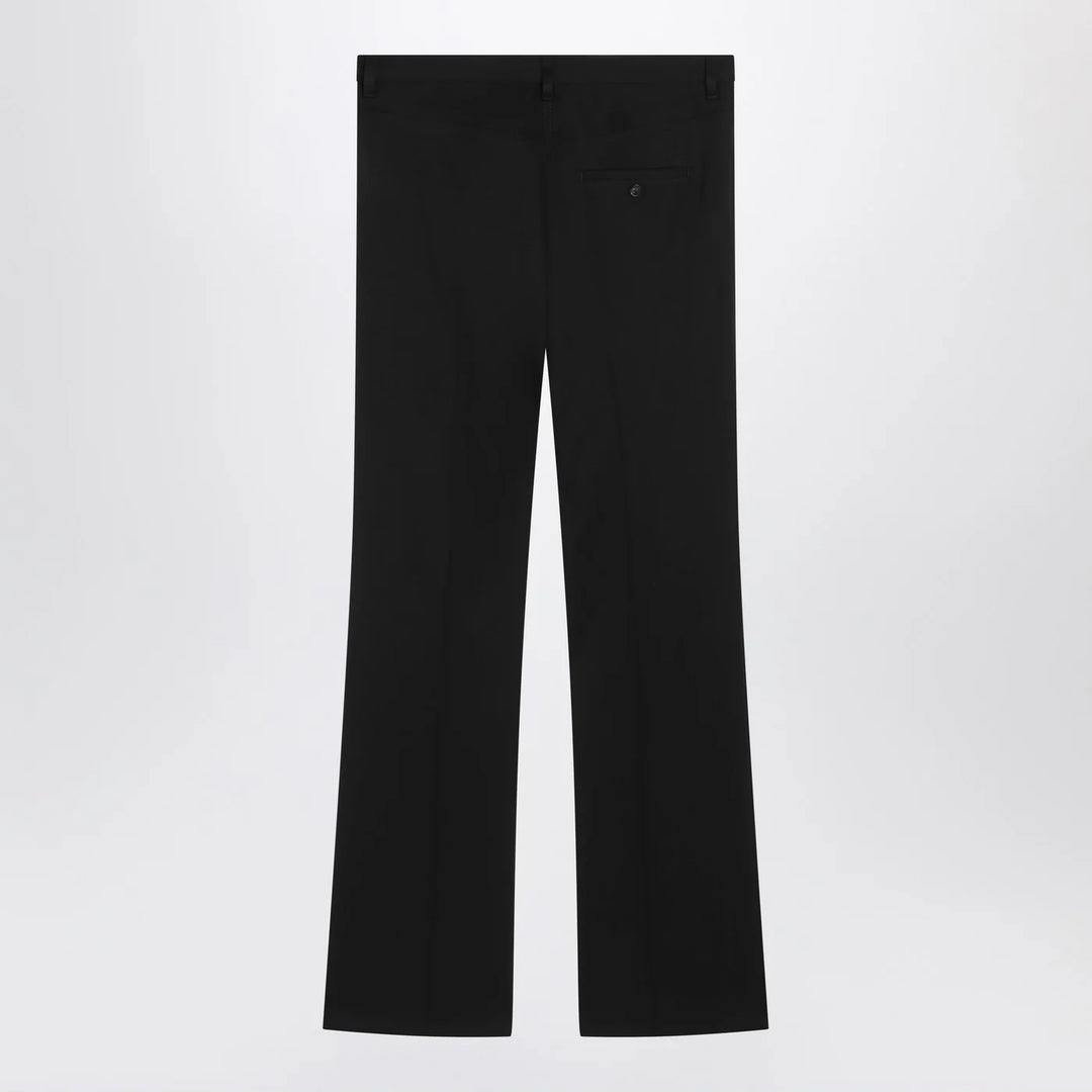 Balenciaga - Black regular fit tailored trousers