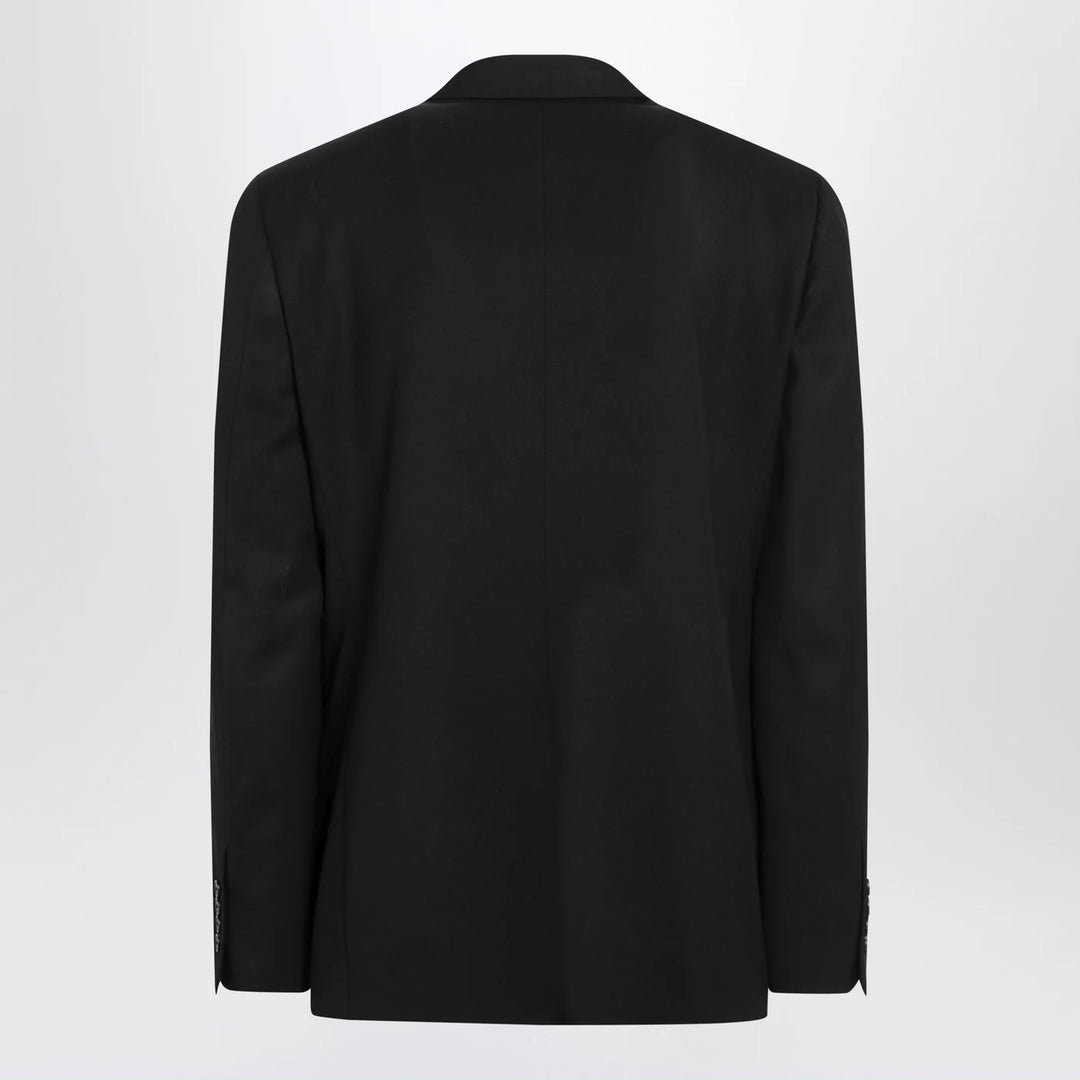 Balenciaga - Black single-breasted wool jacket