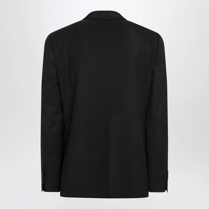 Balenciaga - Black single-breasted wool jacket