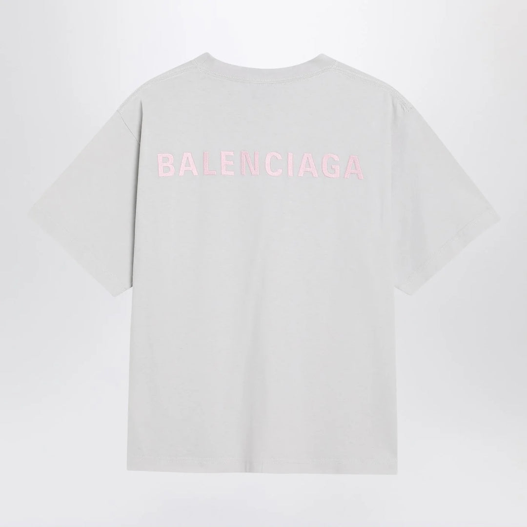 Balenciaga - White Balenciaga Back Medium Fit T-shirt