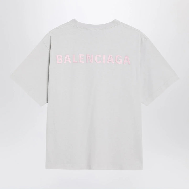 Balenciaga - White Balenciaga Back Medium Fit T-shirt