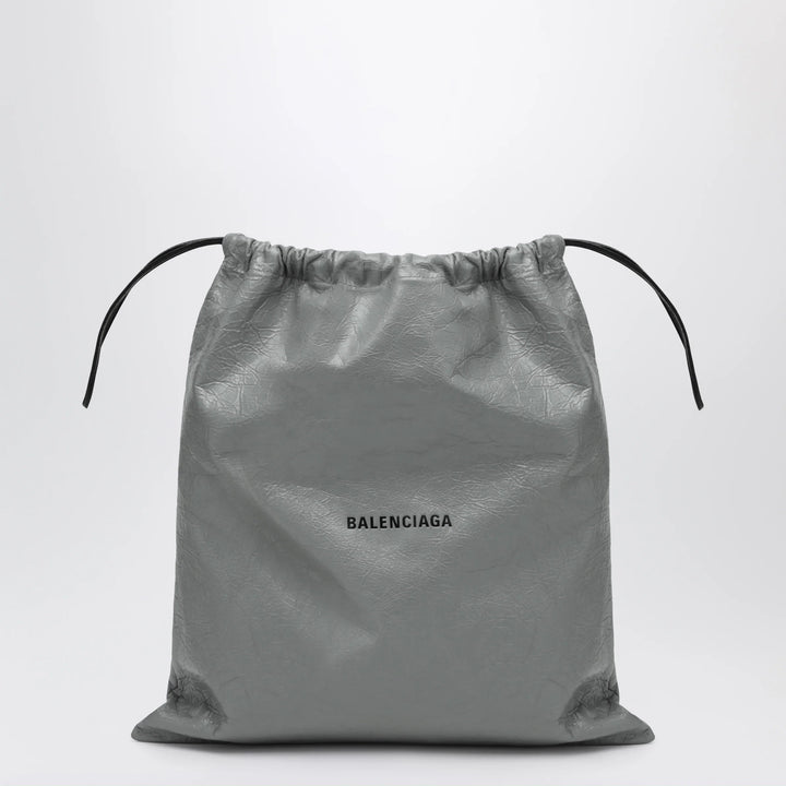 Balenciaga - La Pochette dust bag shopper in Arena lambskin grey