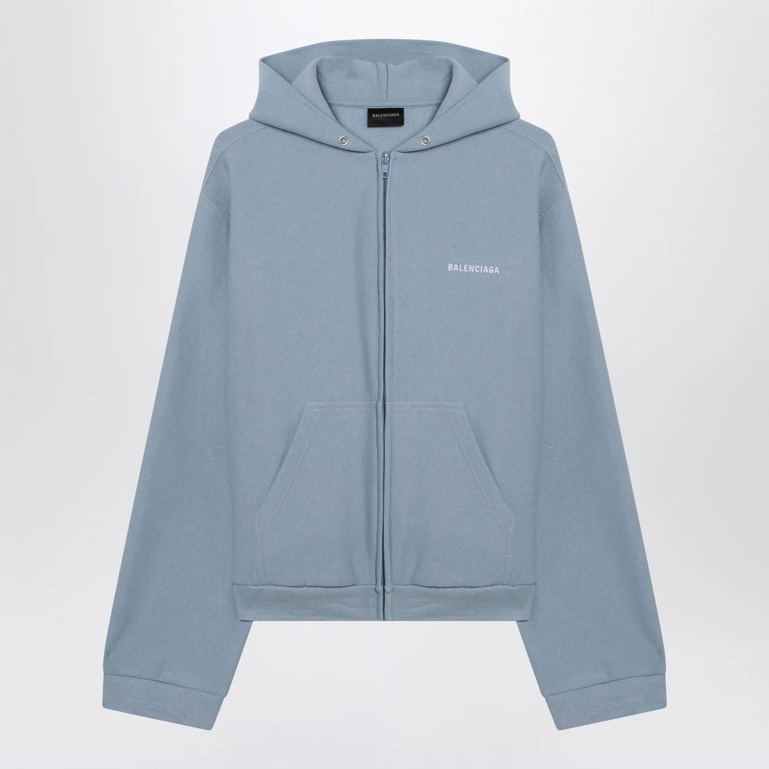 Balenciaga - Balenciaga Back Regular Fit zip hoodie